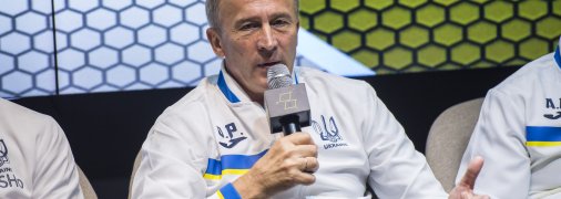 Головний тренер збірної України Олександр Петраков