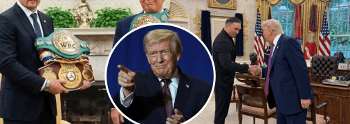 Український боксер та президент США