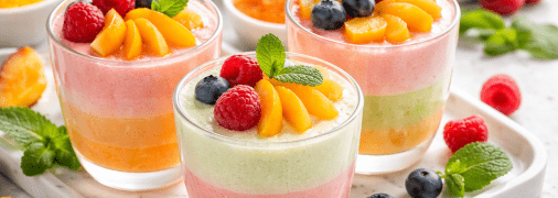 Десерт из желе