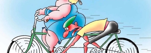 Знаете ли вы, как водители фур называют велосипедистов? — Хрустики! Уморительные шутки для настроения