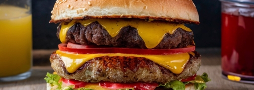 С этим бургером вы можете забыть о МакДональдсе (изображение создано с помощью ИИ)