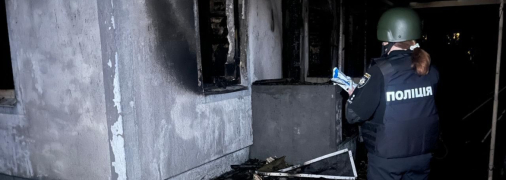 Последствия удара дроном РФ по Киевской области 30 сентября