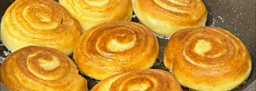 Аппетитные и пышные булочки