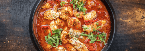 Хек в томатном соусе