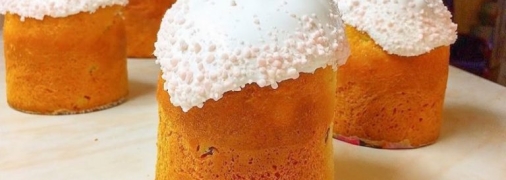 Пышная паска без вымешивания