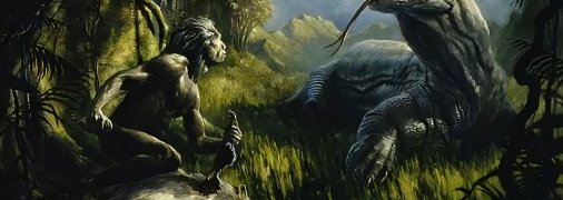 Homo floresiensis и комодский дракон