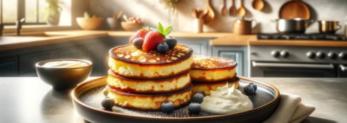 Сырники – это идеальный вариант завтрака (изображение создано с помощью ИИ)