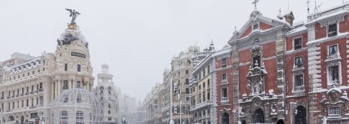 Мадрид взимку