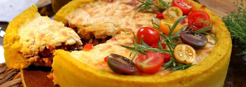 Прекрасный пирог — сытный и вкусный