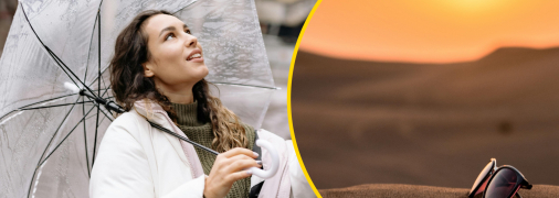 Контрастна погода в Україні