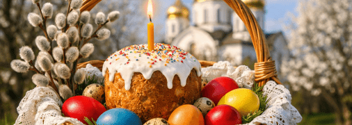 Привітання з Великоднем у картинках