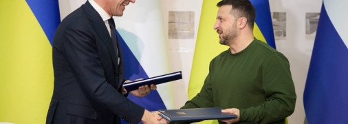 Зеленський подякував прем'єру Нідерландам за підтримку