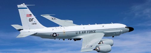 Повітряне судно BBC США Boeing RC-135W Rivet Joint