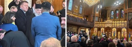 Залужный в Лондоне поблагодарил украинцев и союзников за поддержку