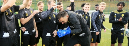 Тренування "Руху" перед матчем