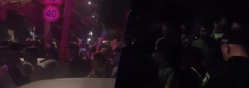 Місце протестів у Вінниці