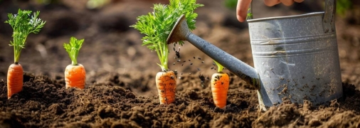 Перед тем, как сажать морковь, следует знать некоторые правила (изображение создано с помощью ИИ)