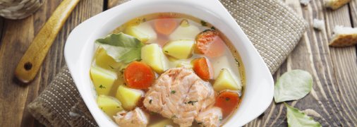 Очень вкусно: уха из морского окуня