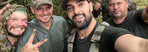 Віталій Козловський з побратимами