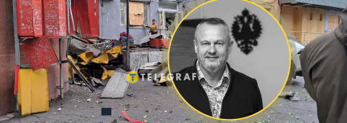 У Новій Каховці дрон атакував авто колаборанта Леонтьєва