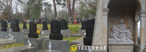 На Голосковском кладбище есть разные типы захоронений