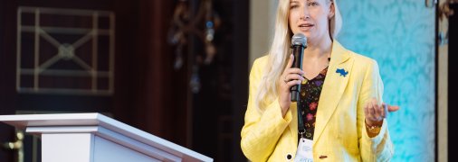 Виконавча директорка Kharkiv IT Cluster Ольга Шаповал