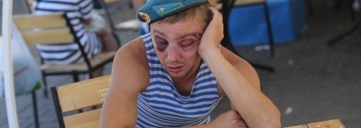 Российский десантник на день ВДВ