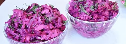 Буряковий салат із солоним огірком готують на будні й свята