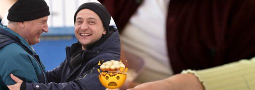 Владимир Зеленский играл в "Слуге народа"