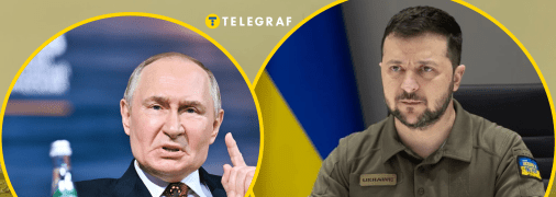 Володимир Зеленський та Володимир Путін