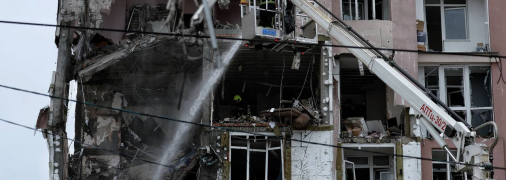 Будинок після російського удару