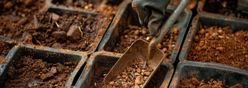 Правильно подготовленная для рассады почва — залог большого урожая (изображение создано с помощью ИИ)