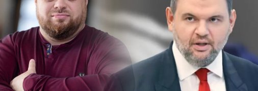 Руслан Стефанчук и Делян Пеевски