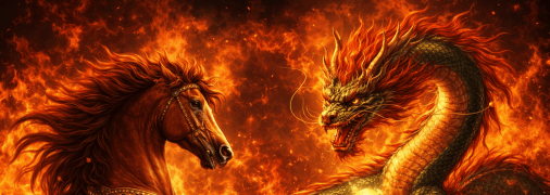 Кінь та Дракон за східним гороскопом