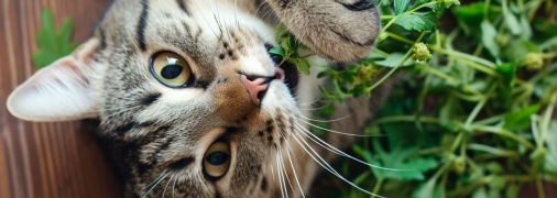 Котяча м’ята - це не просто трава (фото створене з допомогою ШІ)