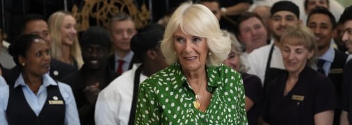 Королева Камілла сяяла в Лондоні