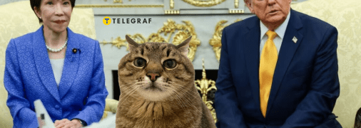 Прем'єр-міністр Японії, президент США та кіт