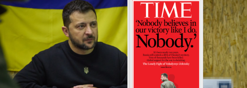 Резонансная статья Times с Зеленским на обложке
