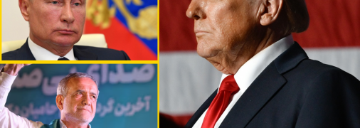 Путин, Пезешкиан и Трамп