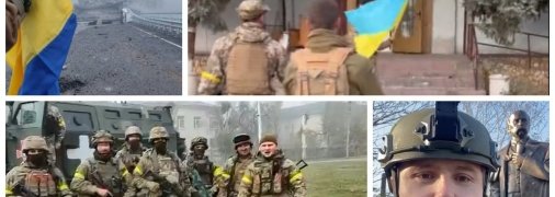 Украинский флаг возвращается в населенные пункты на юге