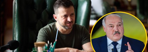 Владимир Зеленский и Александр Лукашенко