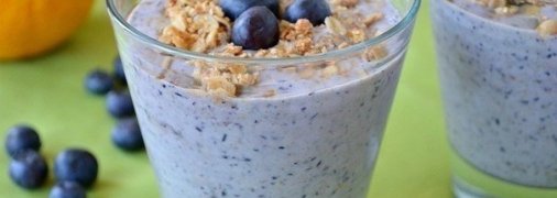 Овсянка черничная