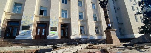 В ОП показали последствия обстрела города