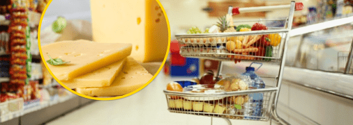 Ціни на сир в магазинах