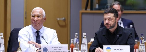 Антониу Кошта и Владимир Зеленский