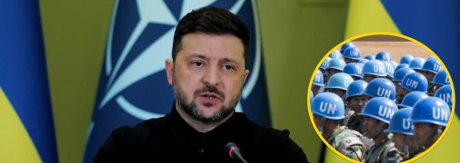 Володимир Зеленський, миротворці