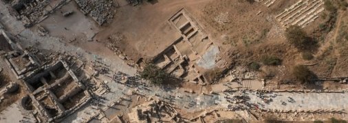 Залишки торгового візантійського кварталу