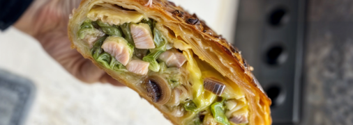 Апетитний закусочний пиріг