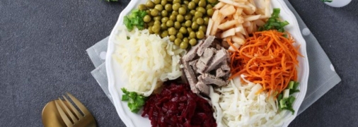 Чудовий рецепт салату на свято