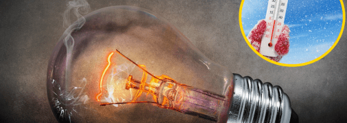 Отключения света в Украине зимой